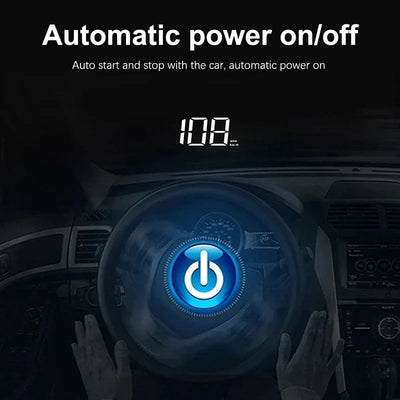 Head-Up Display LED Projection Auto Brightness High Refresh Rate