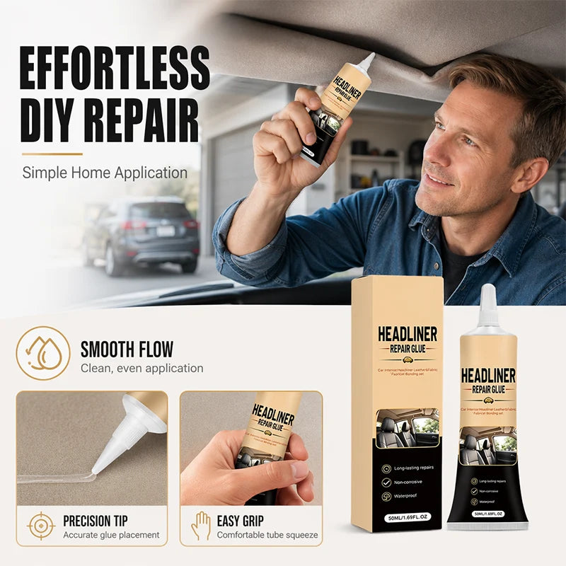 Headliner Adhesive High-Strength Heat-Resistant Stain-Free