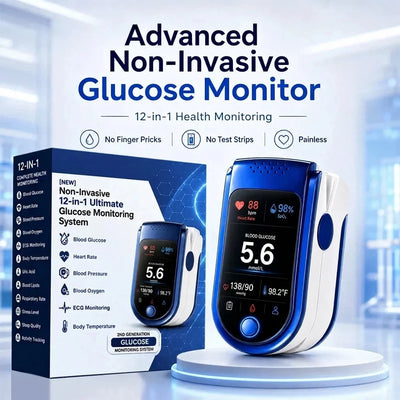 Health Monitor Non-Invasive Glucose & Wellness Tracking
