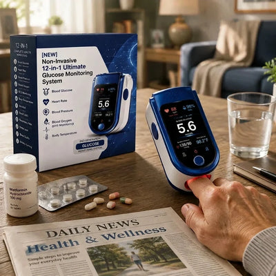 Health Monitor Non-Invasive Glucose & Wellness Tracking