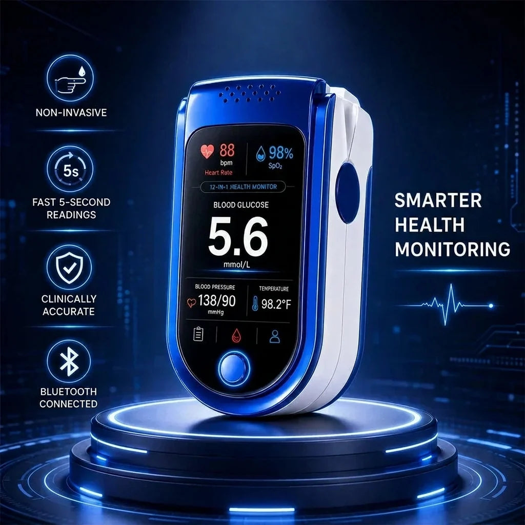 Health Monitor Non-Invasive Glucose & Wellness Tracking