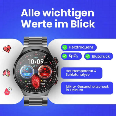 Health Watch Wrist ECG SpO2 7 Day Battery