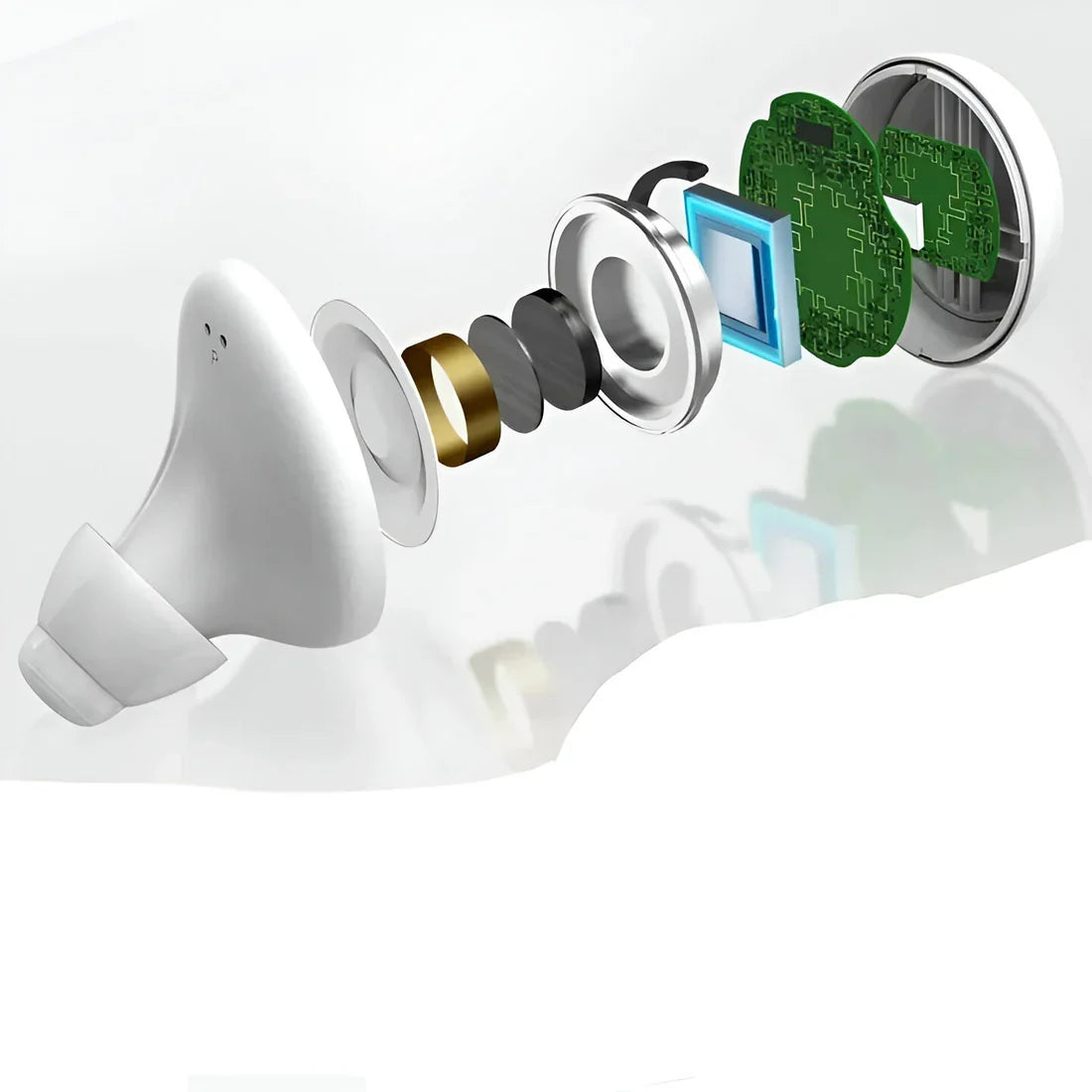 Hearing Aid Bluetooth Streaming App-Controlled Rechargeable