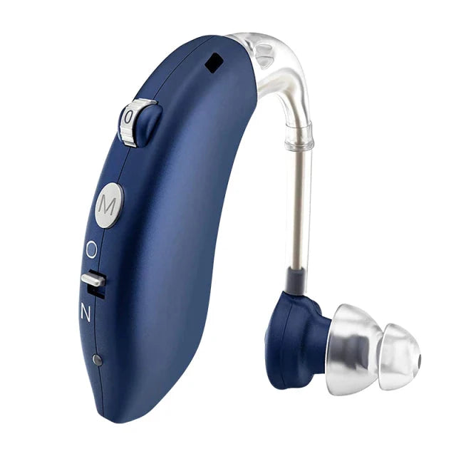 Hearing Amplifier Rechargeable Noise-Cancelling Discreet Behind-the-Ear