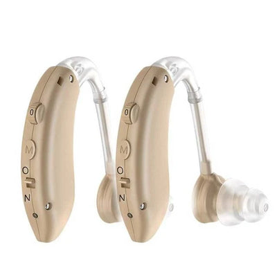 Hearing Amplifier Rechargeable Noise-Cancelling Discreet Behind-the-Ear