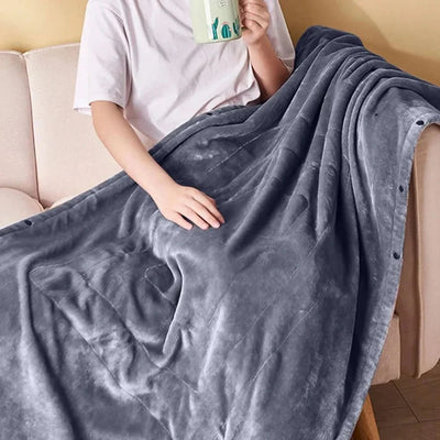 Heated Blanket USB-Powered Three Heat Settings Soft Fabric