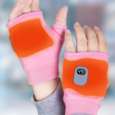 Heated Gloves Adjustable Heat & Rechargeable 6-Hour Runtime