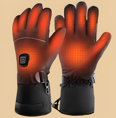 Heated Gloves USB Rechargeable Water-Resistant Non-Slip Grip