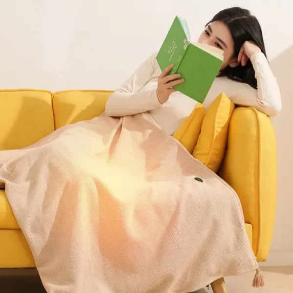 Heated Shawl 15-Second Warmth USB-Powered