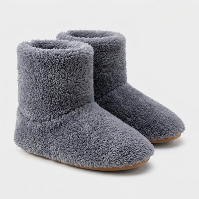 Heated Slippers USB-Powered Ankle-High Non-Slip