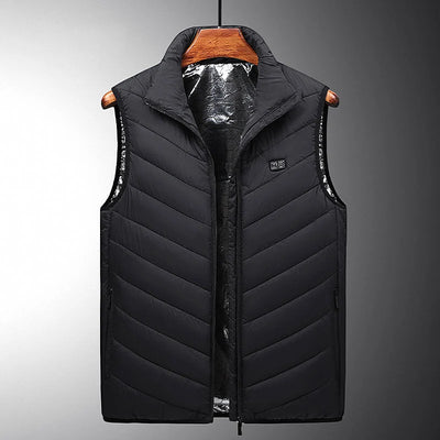 Heated Vest Graphene Heating Zones USB-Powered Lightweight Design