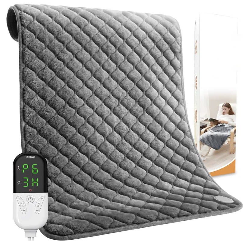Heating Pad King-Size 32x24 Adjustable Heat & Auto-Off