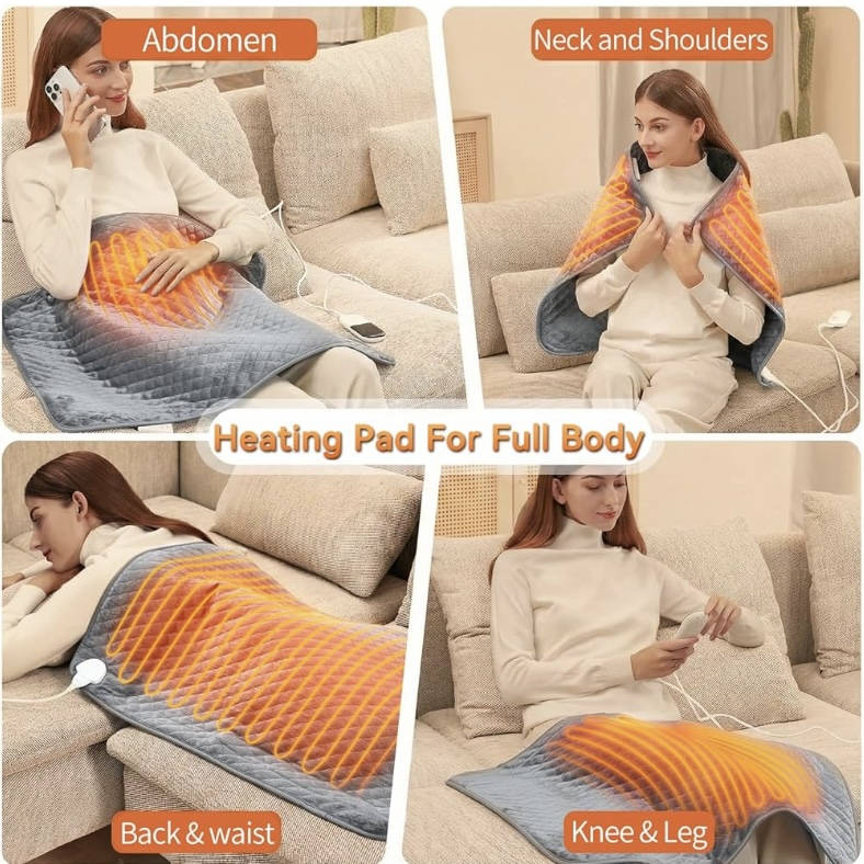 Heating Pad King-Size 32x24 Adjustable Heat & Auto-Off
