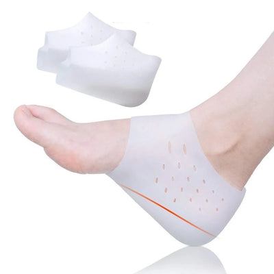 Height-Increasing Insoles Silicone Cushioned Anti-Slip 4 Lift Levels