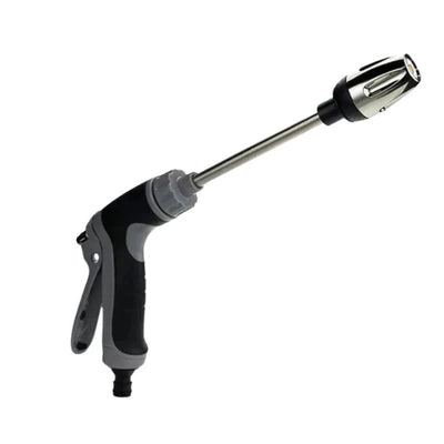 High-Pressure Hose Nozzle Dual Rotating Jets & Adjustable Spray