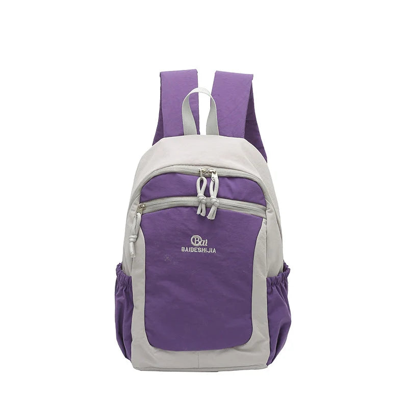 Hiking Backpack Weather-Resistant Padded Straps Multiple Compartments