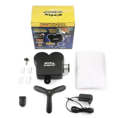 Holiday Projector Full HD 1080p 12 Films Easy Setup