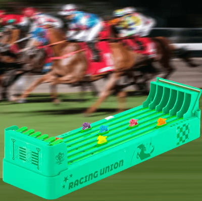 Horse Racing Game Electric Spinning Track Multiplayer Play