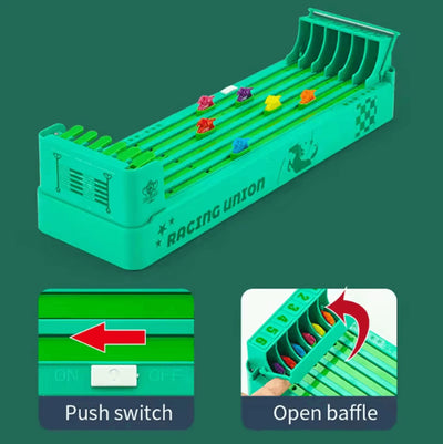 Horse Racing Game Electric Spinning Track Multiplayer Play