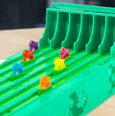 Horse Racing Game Electric Spinning Track Multiplayer Play