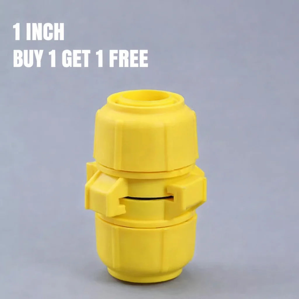 Hose Connector Universal Fit Click-Lock & Leak-Proof Seal