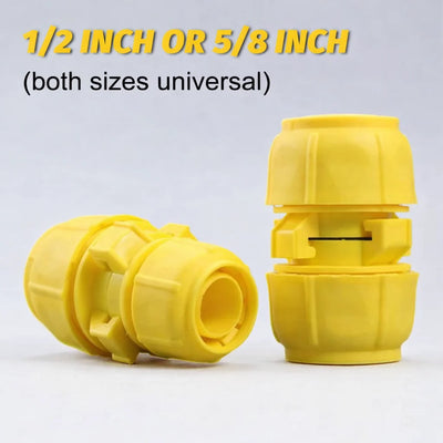 Hose Connector Universal Fit Click-Lock & Leak-Proof Seal