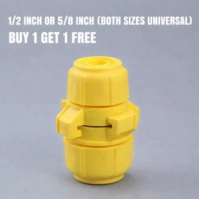 Hose Connector Universal Fit Click-Lock & Leak-Proof Seal