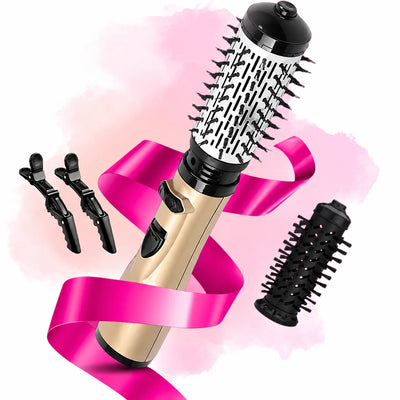 Hot Air Brush 360 Degree Rotation & Ion Technology