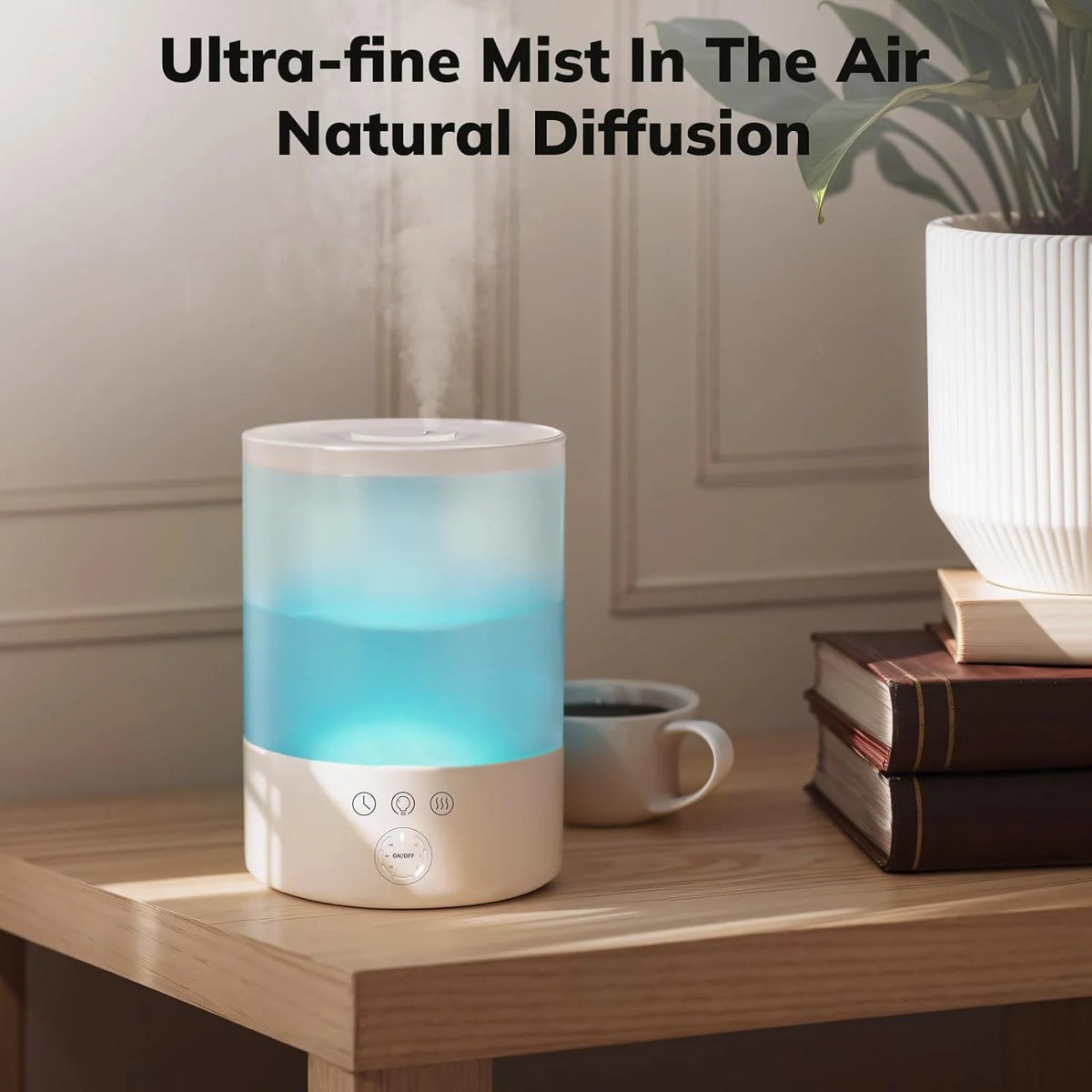 Humidifier Ultrasonic Cool Mist 2.5L Tank