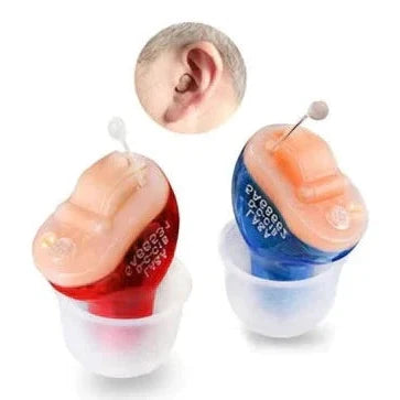 In-Ear Sound Amplifier Rechargeable Case & Adjustable Volume