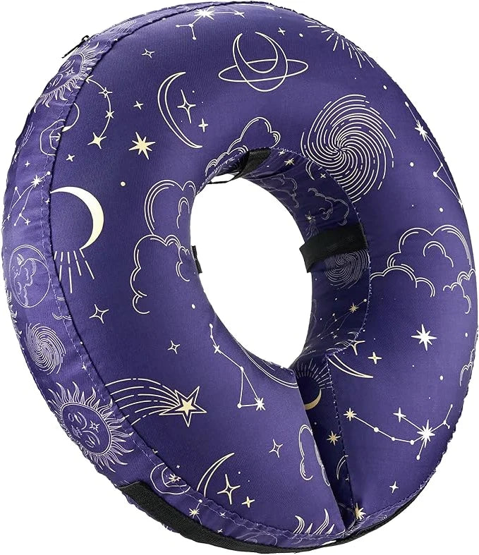 Inflatable Collar Soft Cushioned Inner Loop & Air Valve