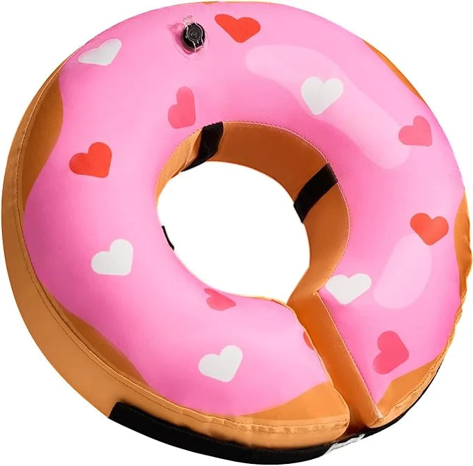 Inflatable Collar Soft Cushioned Inner Loop & Air Valve