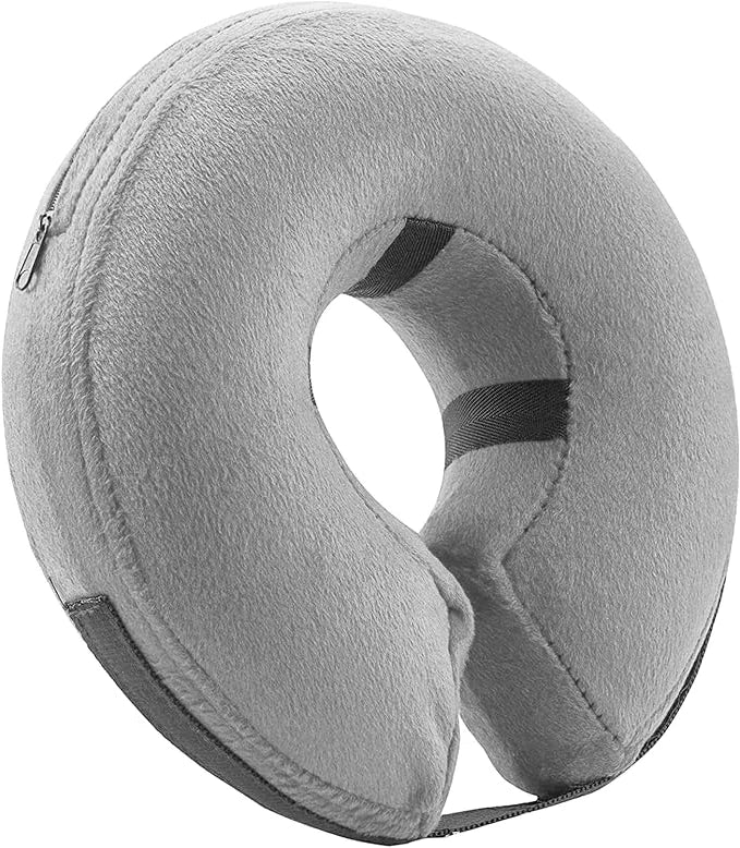 Inflatable Collar Soft Cushioned Inner Loop & Air Valve
