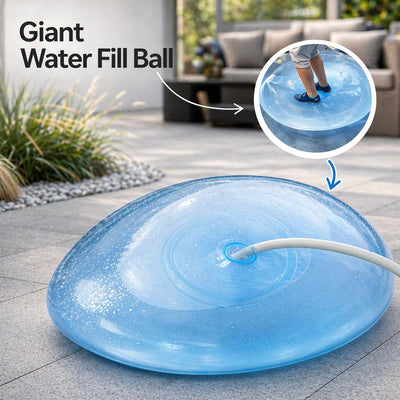Inflatable Play Ball Tear-Resistant Self-Sealing Valve