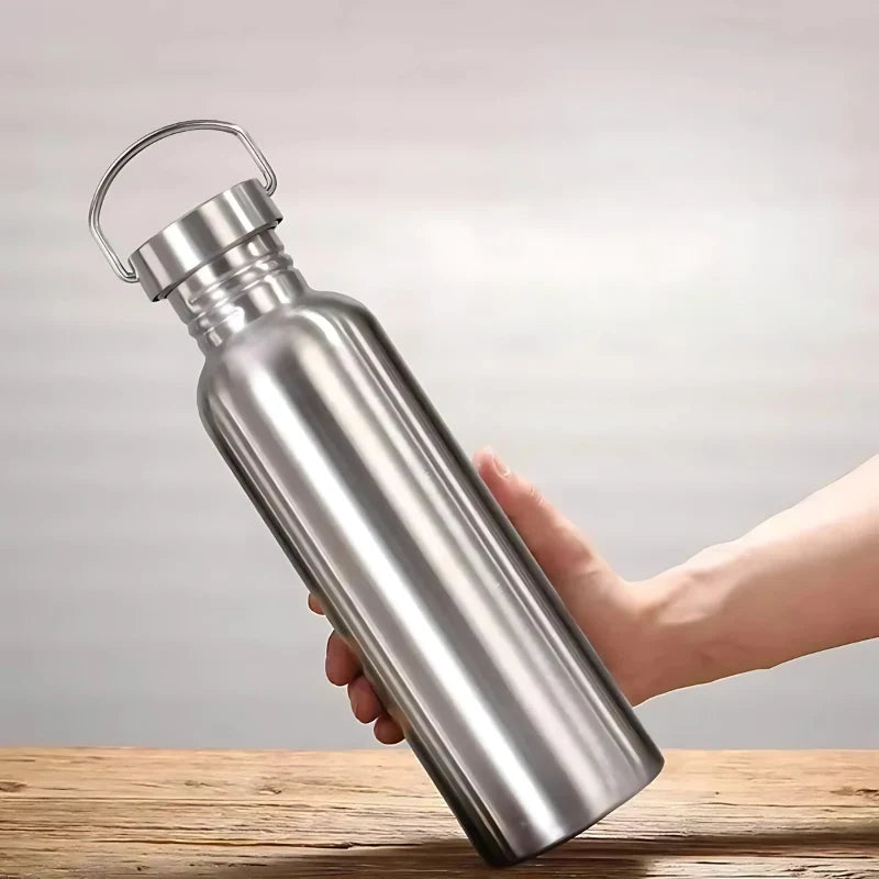 Insulated Water Bottle Stainless Steel Leak-Proof Lid Non-Slip Base
