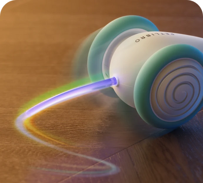 Interactive Cat Toy Self-Driving Laser & Self-Righting