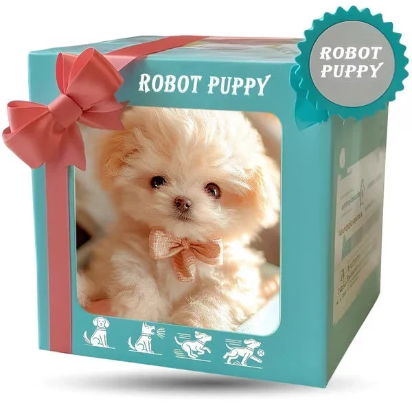 Interactive Plush Dog Walking Barking & Sitting