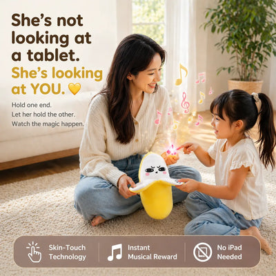 Interactive Plush Toy Battery Powered Multiple Play Modes