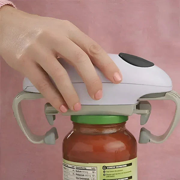 Jar Opener Automatic Hands-Free Self-Adjusting Grips