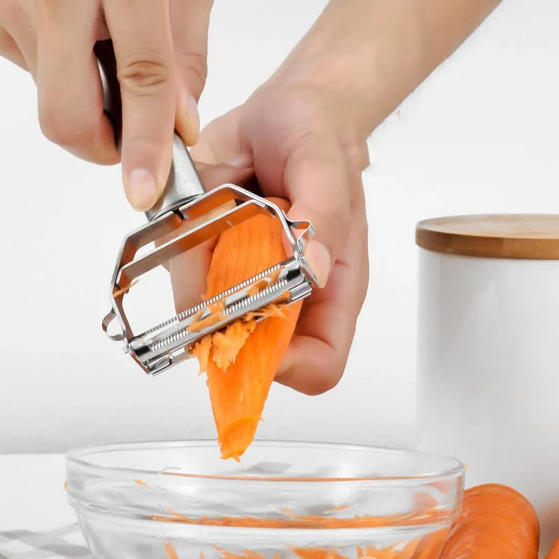 Julienne Peeler Ultra-Sharp Stainless Steel Non-Slip Handle