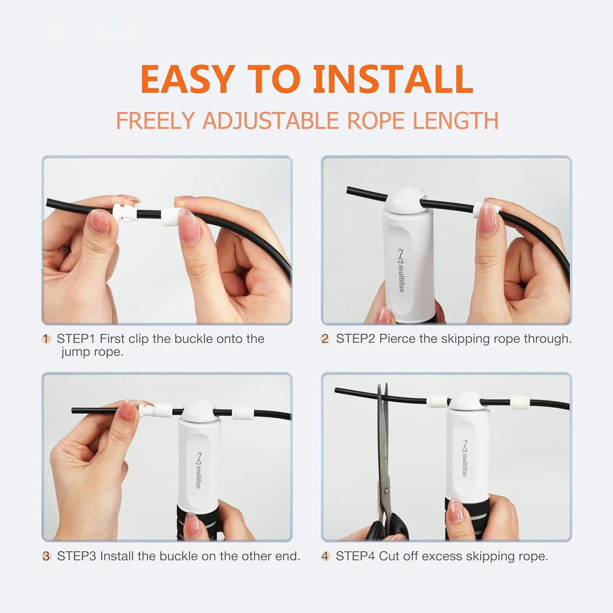Jump Rope LED Display Jump & Calorie Counter