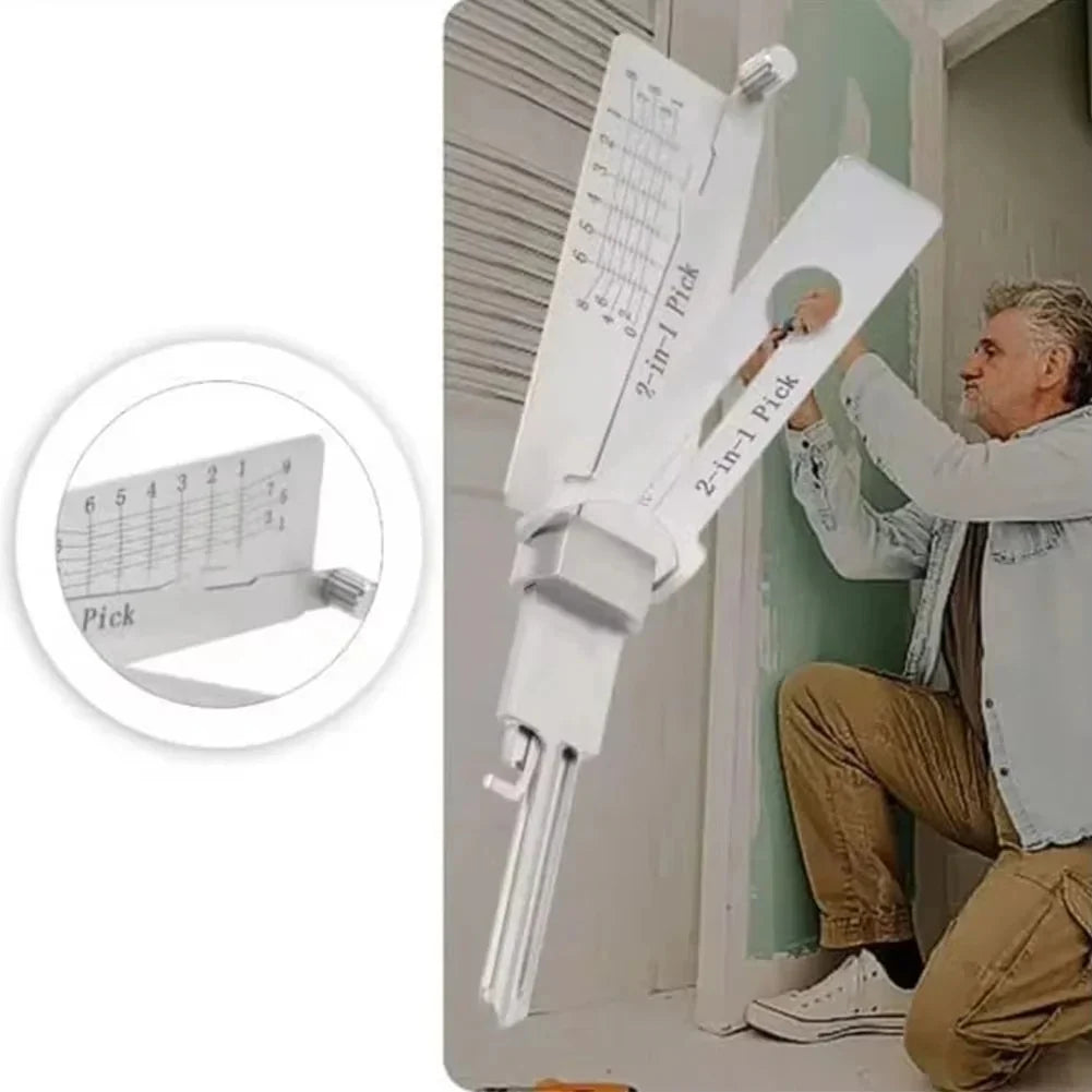 Key Decoder & Lock Pick Precision Decoding Ergonomic