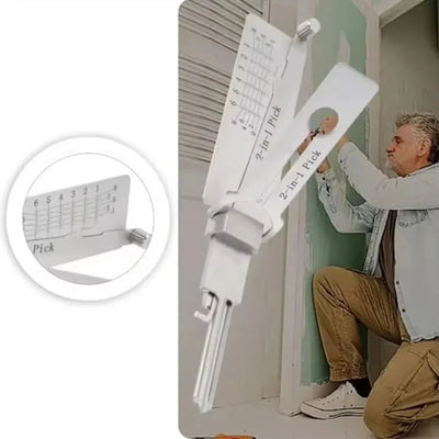 Key Decoder & Lock Pick Precision Decoding Ergonomic