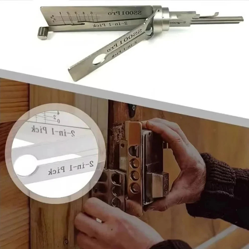 Key Decoder & Lock Pick Precision Decoding Ergonomic