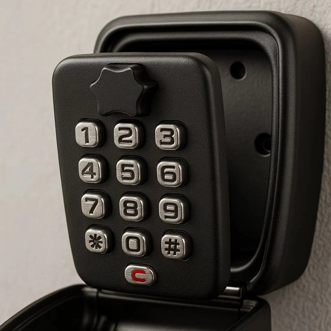 Key Safe Weatherproof Metal Wall Mount Adjustable Combination Lock