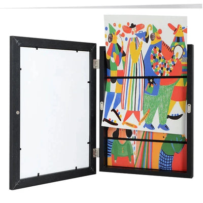Kids Art Display Frame Front-Opening 150-Piece Protective Sleeves