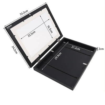 Kids Art Display Frame Front-Opening 150-Piece Protective Sleeves