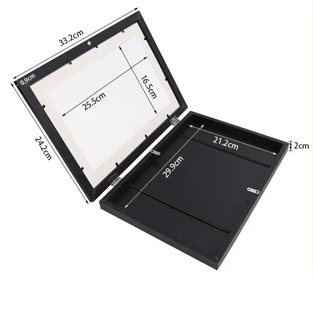 Kids Art Display Frame Front-Opening 150-Piece Protective Sleeves