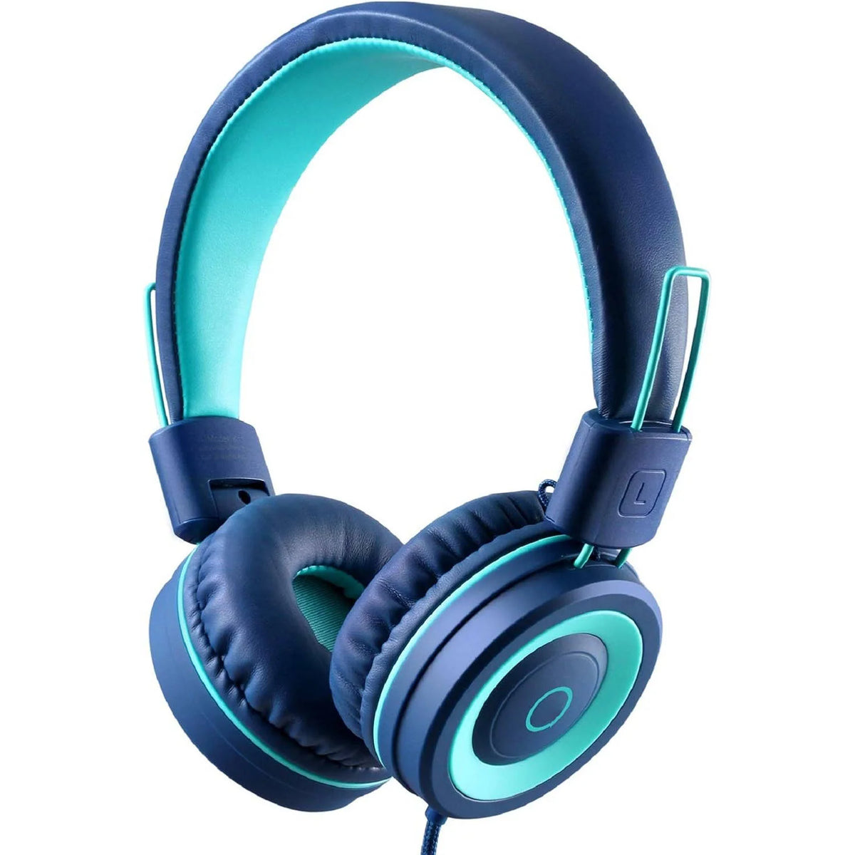 Kids On-Ear Headphones Foldable Adjustable Headband 93 dB Limit