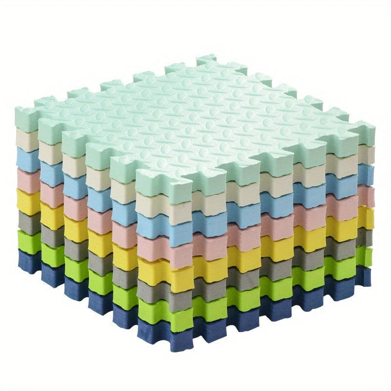 Kids Play Mat Padded Interlocking Snap-Together & Expandable
